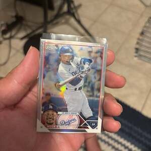 Mookie Betts 2023 Topps Chrome Refractor #150 Los Angeles Dodgers MVP